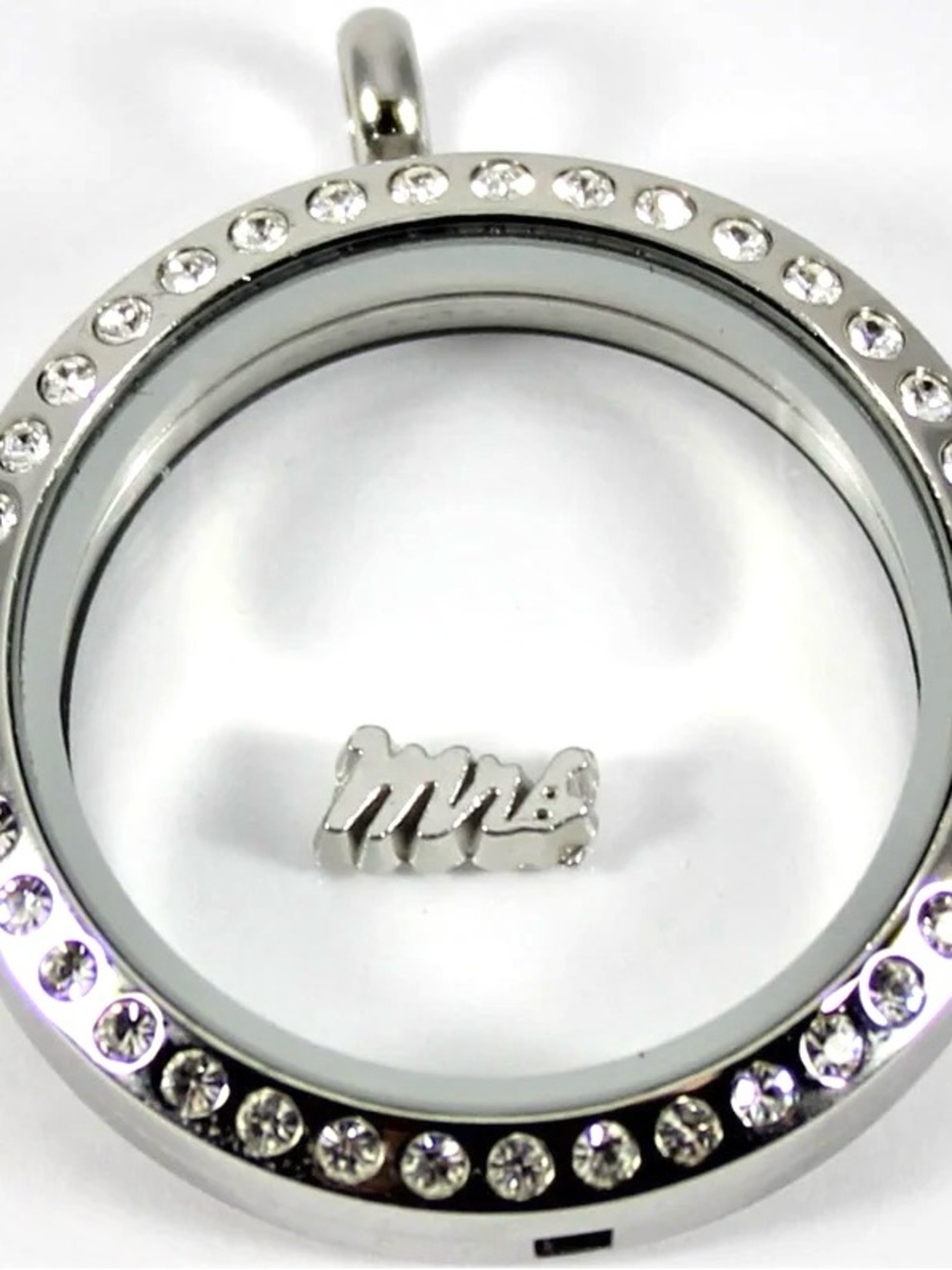 Origami Owl Silver “MRS” Charm